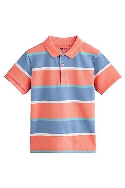 Next Poloshirt Kurzärmeliges Polohemd mit Streifen günstig online kaufen