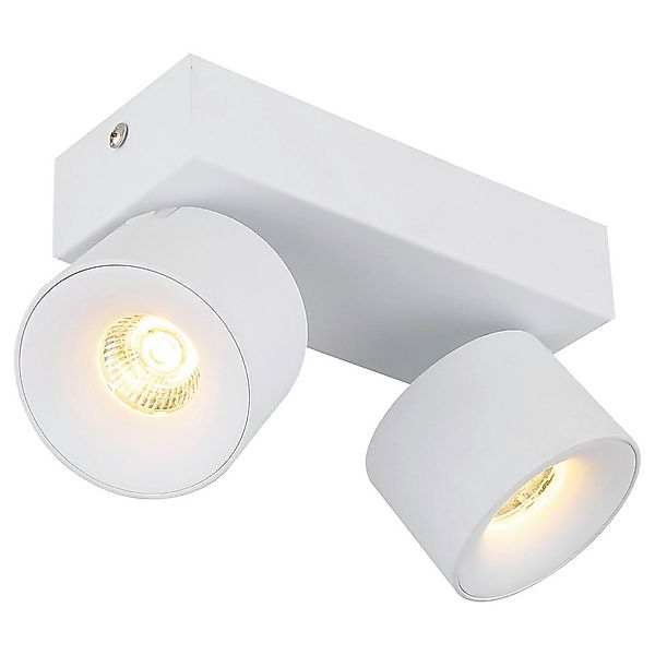 GLOBO LED-Spot RAE 56961-2W weiß Metall Kunststoff B/H/L: ca. 7,2x12x20,5 c günstig online kaufen