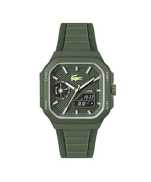Lacoste Digitaluhr LC33 SQUARE 2011505, Quarzuhr, Armbanduhr, Herrenuhr, Si günstig online kaufen