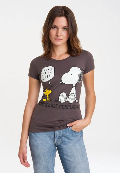 LOGOSHIRT T-Shirt "Snoopy - Peanuts" mit niedlichem Frontprint günstig online kaufen