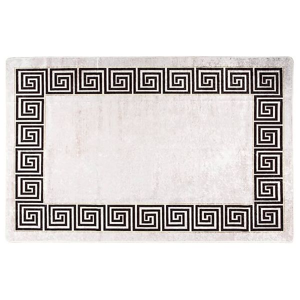furnicato Teppich Waschbar 160x230 cm Hellbeige günstig online kaufen
