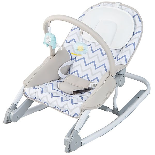 COSTWAY Babywippe, Babyschaukel 3-stufig verstellbar, klappbar, günstig online kaufen