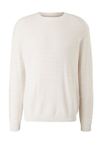 s.Oliver Strickpullover Pullover Raglanpulli mit Rundhals-Ausschnitt und günstig online kaufen