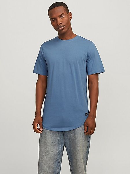 Jack & Jones Rundhalsshirt JJENOA TEE SS CREW NECK NOOS mit abgerundetem Sa günstig online kaufen