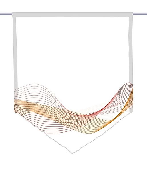 gardinen-for-life Scheibengardine Stream Horizon curry, spitze Gardine, tra günstig online kaufen