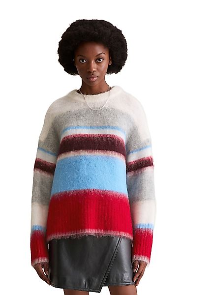 Marc OPolo DENIM Strickpullover "aus flauschigem Wolle-Mohairwolle-Mix" günstig online kaufen