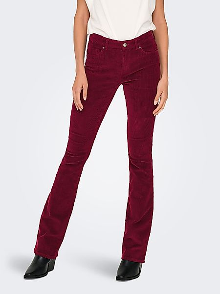 ONLY Cordhose "ONLMARY – Flared Cordhose mit Stretchkomfort", slim fit, mod günstig online kaufen
