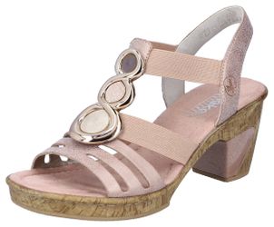 Rieker Sandalette, Sommerschuh, Sandale, Plateauabsatz mit günstig online kaufen
