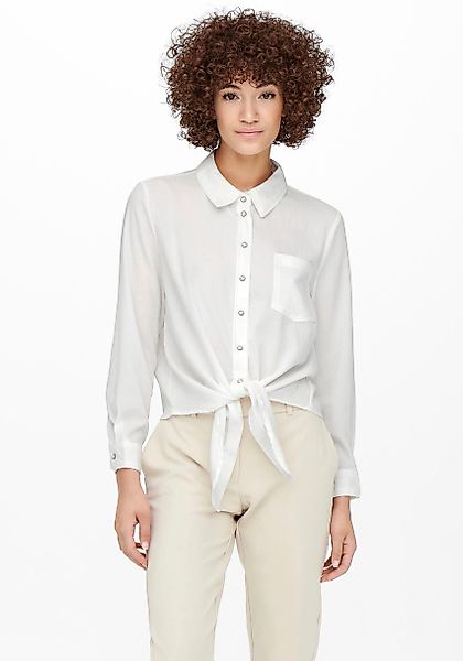 ONLY Hemdbluse ONLLECEY LS KNOT SHIRT günstig online kaufen
