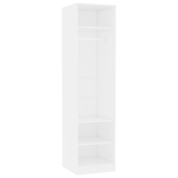 furnicato Kleiderschrank Weiß 50x50x200 cm Holzwerkstoff (1-St) günstig online kaufen