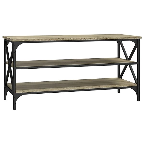 vidaXL Beistelltisch TV-Schrank Sonoma-Eiche 100x40x50 cm günstig online kaufen