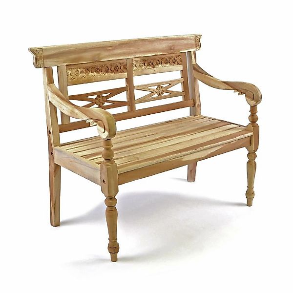 VCM Gartenstuhl "Kindersitzbank Antik Gartenbank Kinder Teak Holz" () günstig online kaufen