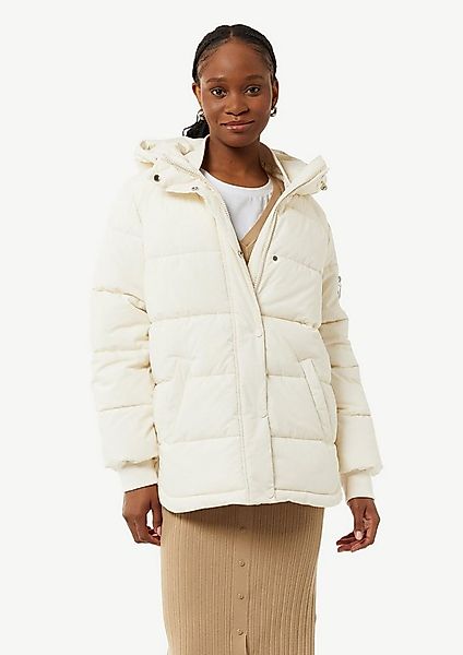 comma Funktionsjacke Outdoor-Jacke Steppjacke aus Baumwollmix mit Kapuze günstig online kaufen