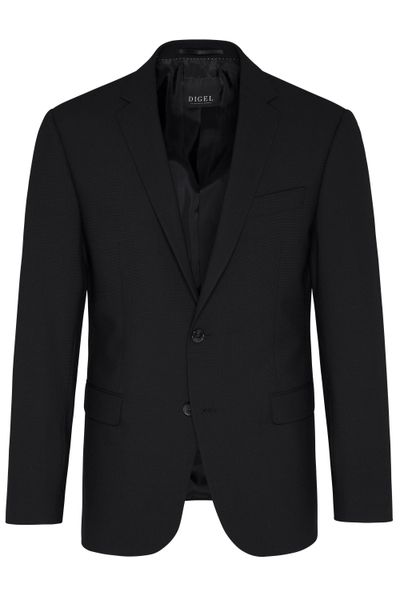 Digel Anzugsakko Damian-S (1-tlg., Polyester- Schurwollmix) günstig online kaufen