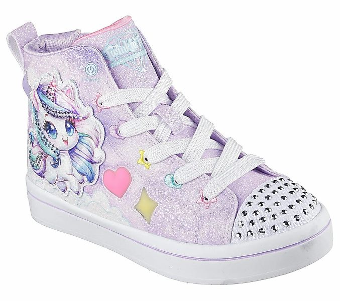 Skechers Sneaker "TWI-LITES 2.0" Blinkschuh mit Einhorn und Glitzer, Größen günstig online kaufen