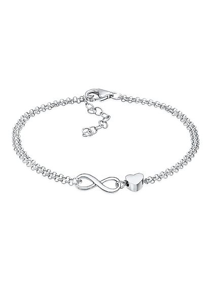 Elli Armband Herz Unendlichkeit Infinity 925 günstig online kaufen