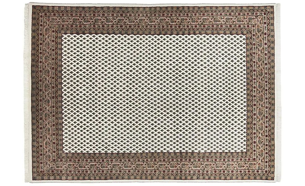 Theko Orientteppich  Chandi ¦ creme ¦ Wolle ¦ Maße (cm): B: 140 H: 1,2 Tepp günstig online kaufen