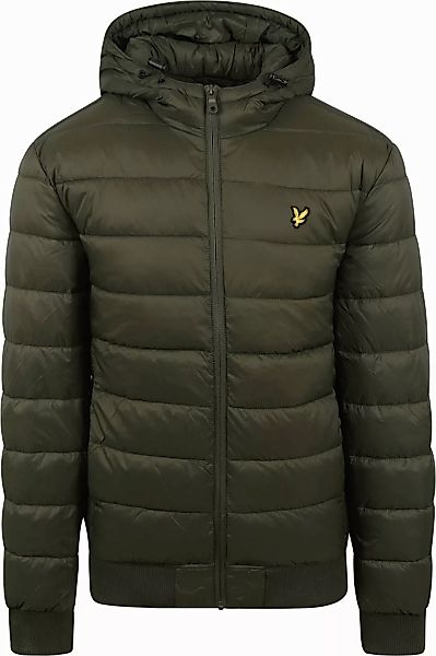 Lyle & Scott Baffle Jacke Dunkelgrün - Größe L günstig online kaufen