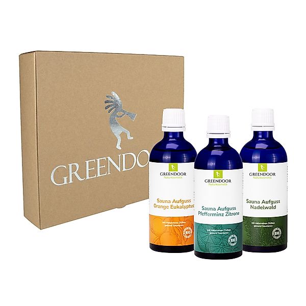 GREENDOOR Sauna-Aufgussset Geschenk Set Sauna Aufguss günstig online kaufen