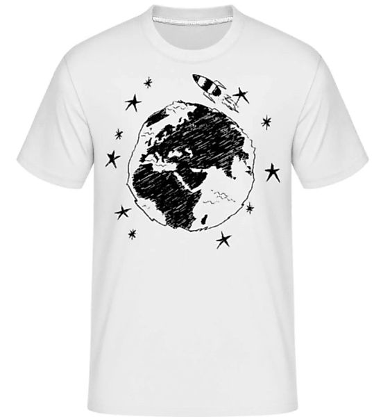 Earth Rocket · Shirtinator Männer T-Shirt günstig online kaufen