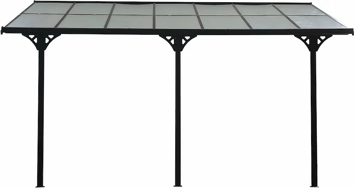 WESTMANN Terrassendach "Bruce", Rahmen aus pulverbeschichtetem Aluminium, s günstig online kaufen
