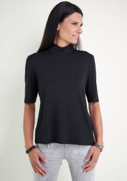 Seidel Moden Stehkragenshirt im hüftlangen Schnitt, günstig online kaufen