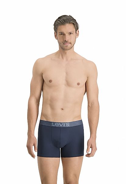 Levis Boxershorts "LEVIS MEN MEL WB BOXER BRIEF ORG CO 2P" 2er Pack, mit br günstig online kaufen