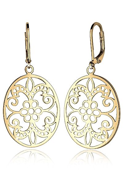 Elli Paar Ohrhänger Ornament Blume Orientalisch günstig online kaufen