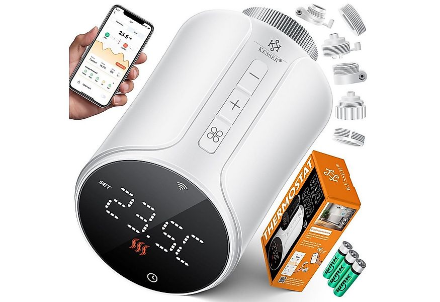 KESSER Heizkörperthermostat, Heizungsregler Smart Home Heizungssteuerung mi günstig online kaufen