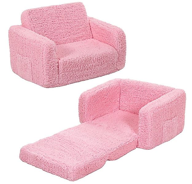 Insma Kindersofa Klappbar 2 in 1 Schlafsofa, Kindersessel Loungesessel mit günstig online kaufen