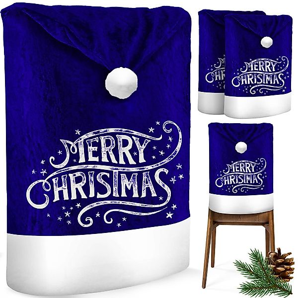 KESSER Weihnachtsfigur, Premium Weihnachtsstuhlüberzug Set Stuhlhussen günstig online kaufen