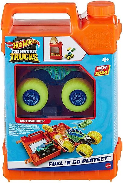 Hot Wheels Spielzeug-Monstertruck Fuel N’ Go-Spielset mit Motosaurus-Spielz günstig online kaufen
