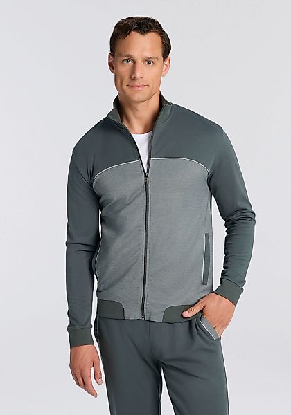 BOSS Sweatjacke "Tracksuit Jacket" Neuheit, Stehkragen günstig online kaufen