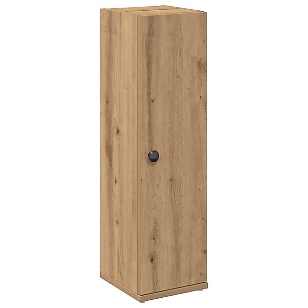 vidaXL Badezimmer-Set Badezimmerschrank mit Rollenhalter Artisan-Eiche günstig online kaufen