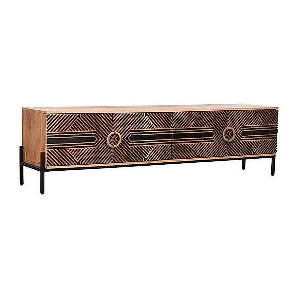 Esprit Home TV-Schrank TV-Möbel Home ESPRIT Schwarz Gold natürlich Holz Man günstig online kaufen