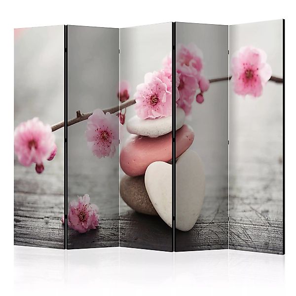 5-teiliges Paravent - Zen Flowers Ii [room Dividers] günstig online kaufen