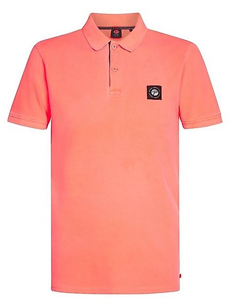 Petrol Industries Poloshirt - Unifarbenes Poloshirt mit Logo günstig online kaufen