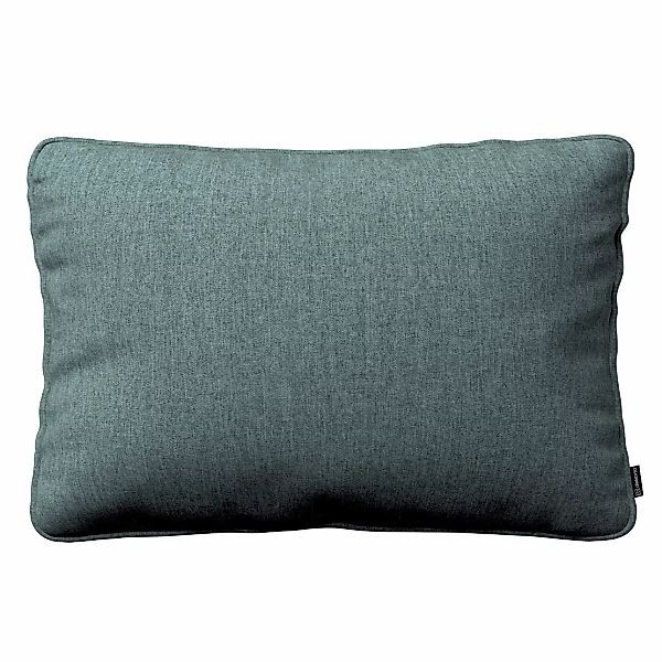 Kissenhülle Gabi mit Paspel 60x40cm, grau- blau, 60 x 40 cm, City (704-85) günstig online kaufen