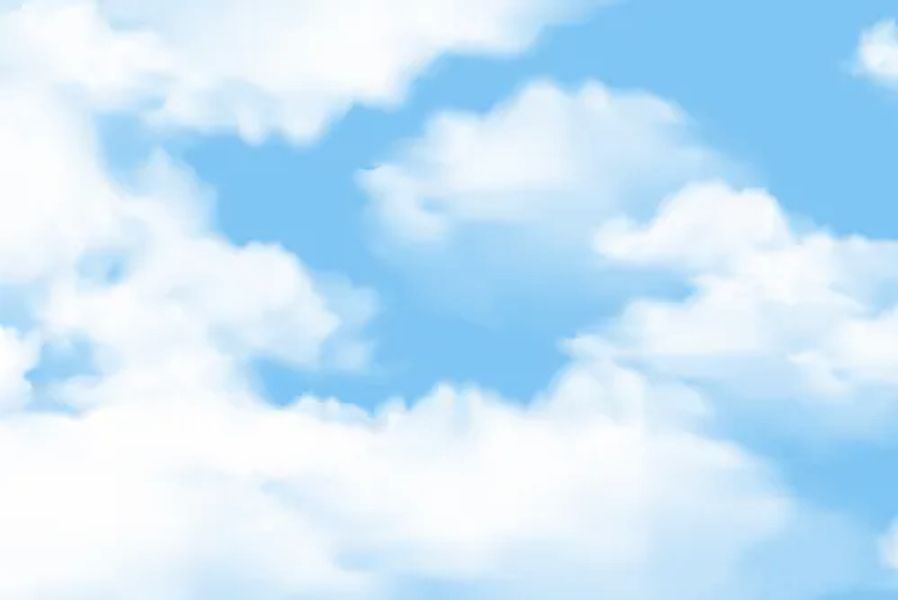 A.S. Création Vliestapete »Wolken-Tapete Blau Weiß Fototapete Kinderzimmer« günstig online kaufen