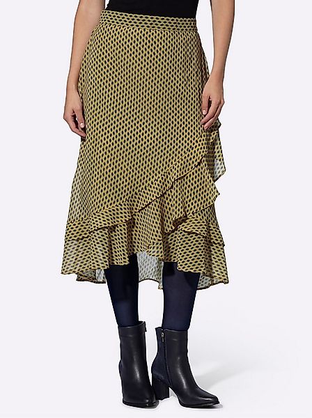 heine A-Linien-Rock Druck-Rock günstig online kaufen