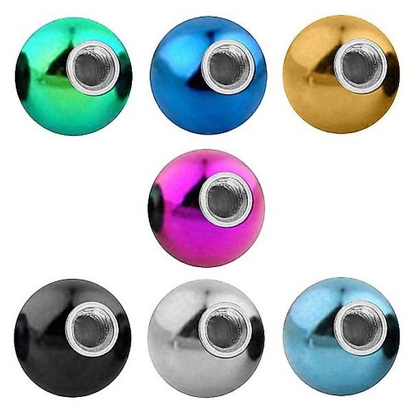 Taffstyle Piercing-Set Piercing Ersatz Schraubkugel Innengewinde, günstig online kaufen