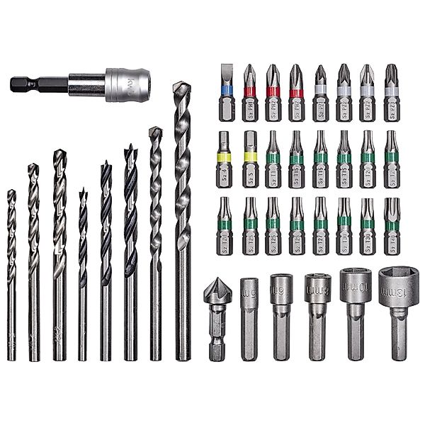 Einhell Werkzeugset EINHELL Bit-Bohrerbox, 49108956, L-Box, günstig online kaufen