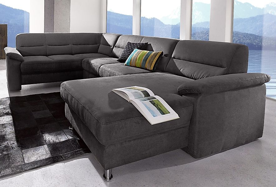 sit&more Wohnlandschaft "Top Ascara U-Form" inklusive Boxspring/Federkern-P günstig online kaufen
