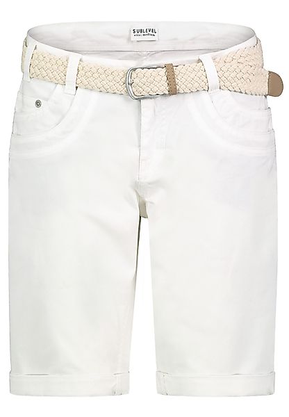 SUBLEVEL Bermudas Bermuda mit Gürtel günstig online kaufen