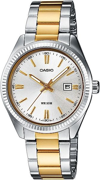 CASIO TIMELESS COLLECTION Quarzuhr LTP-1302PSG-7AVEG, Armbanduhr, Damenuhr, günstig online kaufen