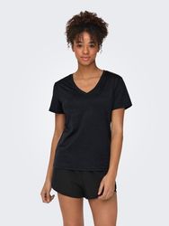 ONLY Play Trainingsshirt "ONPCORE LIFE VN SS REG TEE NOOS" mit reflektieren günstig online kaufen