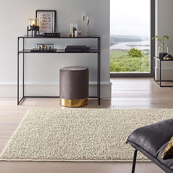 TaCa Home Langflor-Teppich Waschbarer Langflor-Teppich Rutschfest, günstig online kaufen