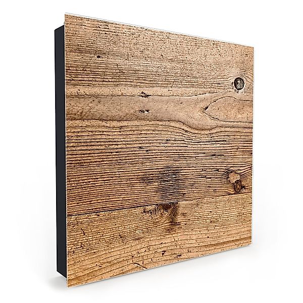 Primedeco Schlüsselkasten Magnetpinnwand mit Glasfront Holz günstig online kaufen