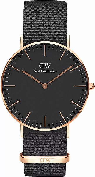 Daniel Wellington Cl. Bl Cornwall Rose 36 mm DW00100150 Armbanduhr günstig online kaufen