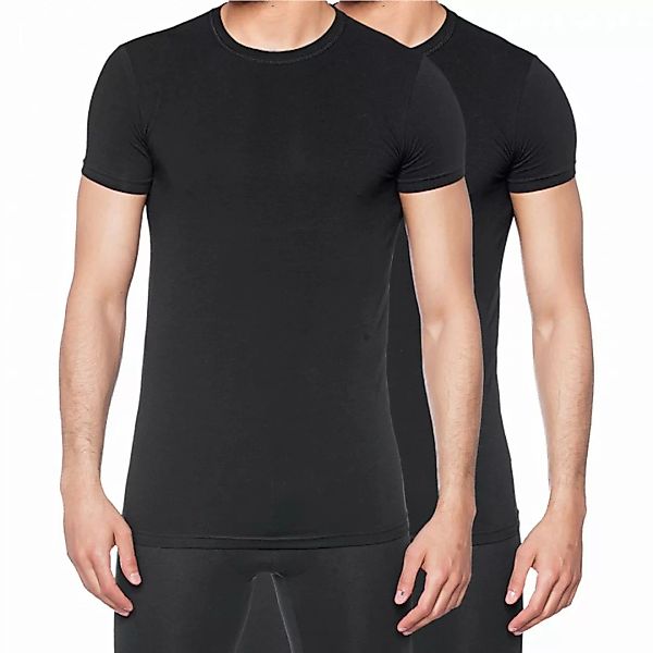 DSQUARED2 2-er Set T-Shirt Round Necks Schwarz günstig online kaufen